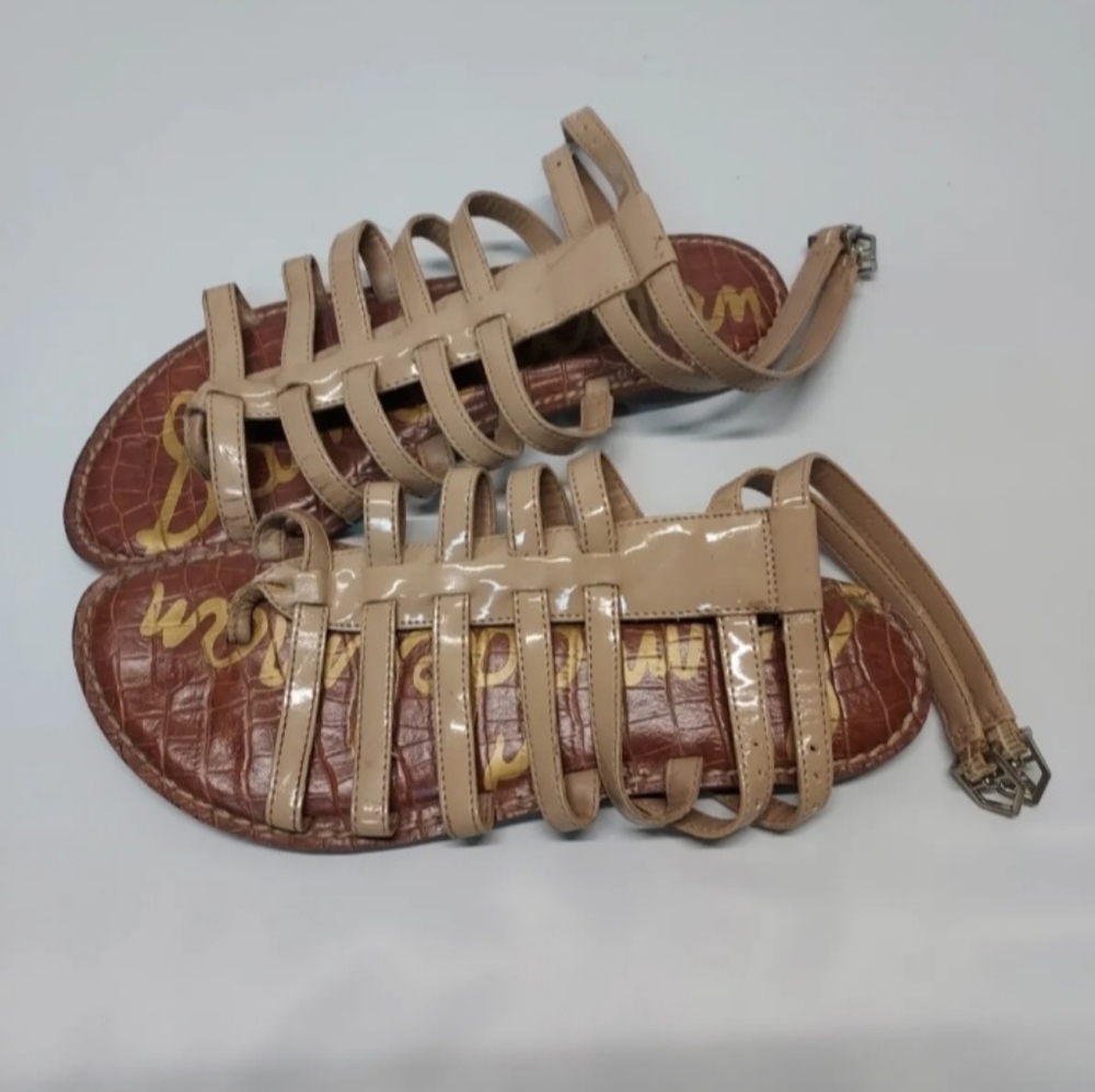 Sam Edelman Patent Leather GLADIATOR Sandals